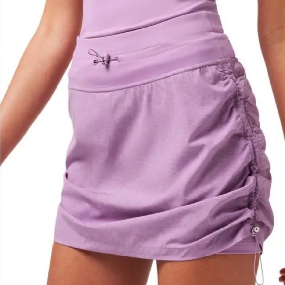 NWT Travis Mathew Dune Grass Sport Skort XL Heather Dusty Lavender Golf Tennis - Picture 1 of 9
